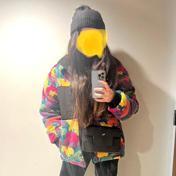 Aelfric Eden Tie dye "Wearable on both sides" Winter Coat - Picture 6 of 6